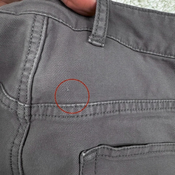 Peter Millar Pants. Gray. 32 waist, 25 inseam - Picture 4 of 12